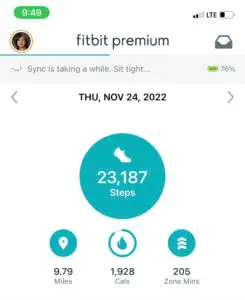 2022-11-24 FitBit