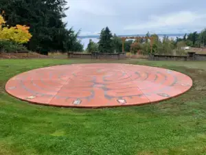 United Church of Christ, Fox Island, WA; Debbie Clegg Memorial Labyrinth