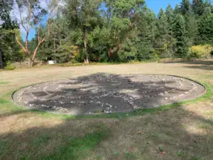 labyrinth at Bethany Lutheran Church; Bainbridge Island, WA