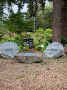 2023-10-15 Falling Waters Gardens face statue