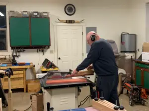 Dad doing what dad does