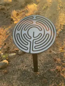 Sisters Community Labyrinth (small hand trace)