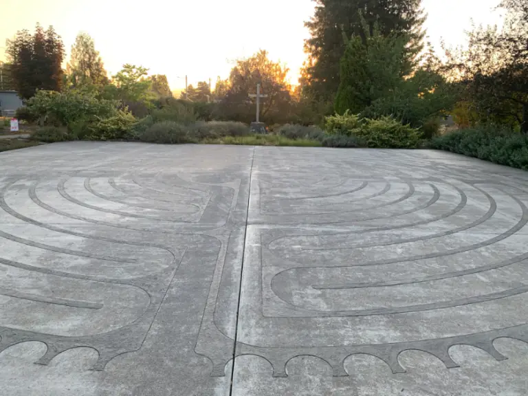 2022-09-26 labyrinth at St Lukes Episc Gresham OR