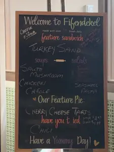 Fifendekels Daily Menu