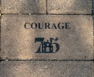 2024-11-12 St Philips in the Hills Episc Tucson labyrinth brick9