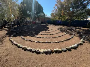 Casa de Sol y Sombra labyrinth