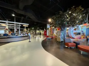 Midland County Library interior, Midland, Texas