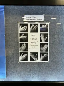 Artwork from the Odessa Family YMCA