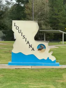 I made it to Louisiana!
