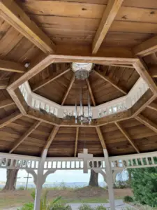 I've love windchimes! Hope Lutheran gazebo windchimes (Summerfield, FL)