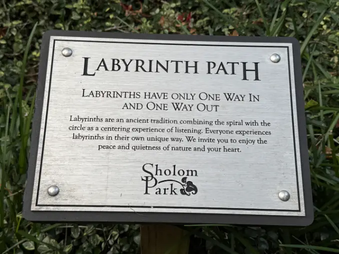 Unicursal - one way in and one way out...