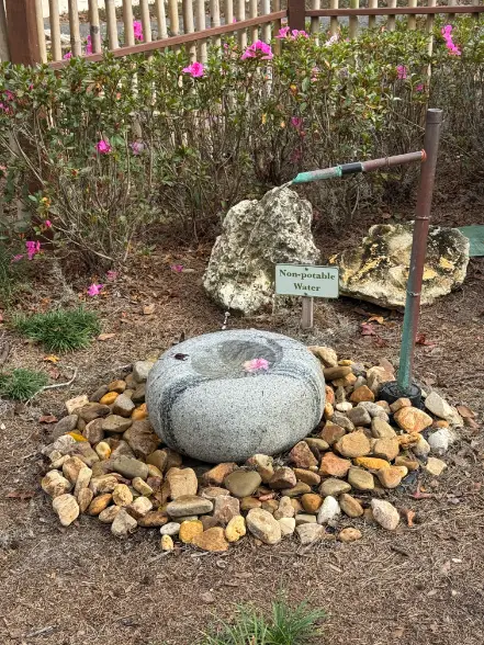 Shalom Park Zen Garden fountain (Ocala, FL)