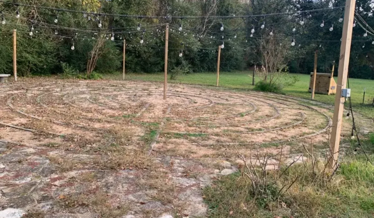 Labyrinth at Plymouth United Church in Spring, TX