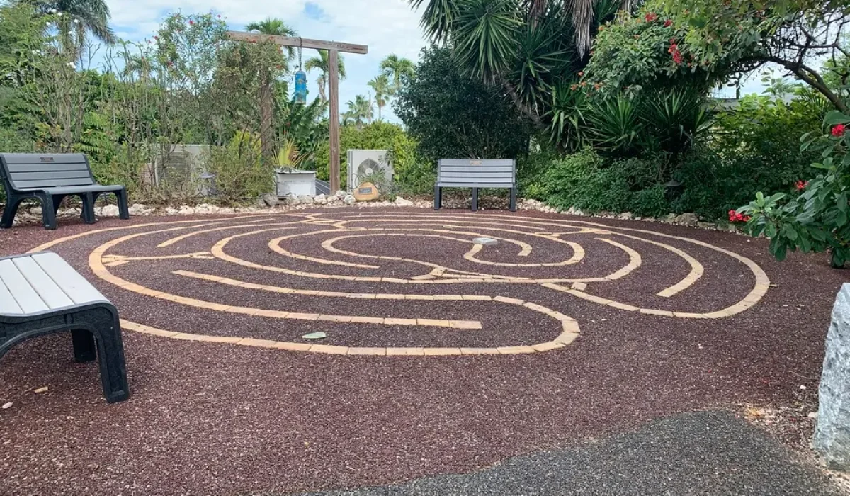 Key West Garden Club labyrinth