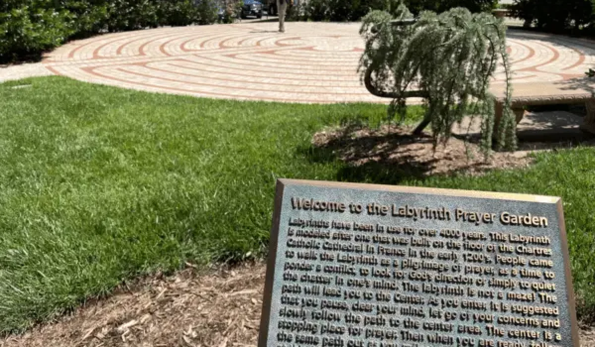 Labyrinth at Mercy Hospital, OKC, OK