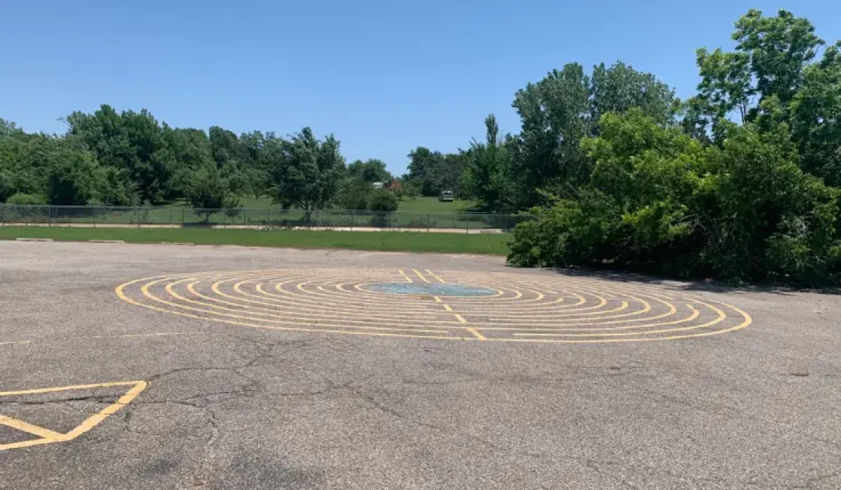 labyrinth at United Life Ctr for Spiritual Living; OKC, OK