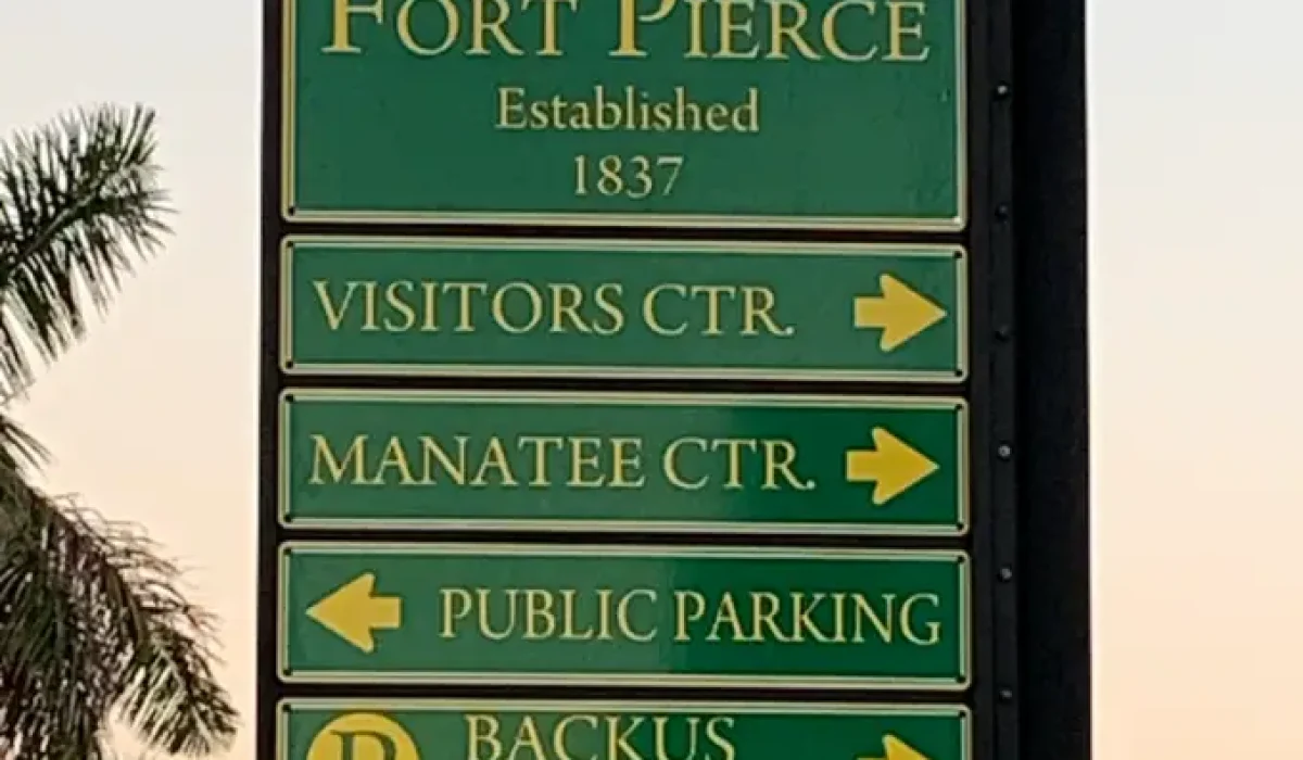 Fort Pierce was established in 1837