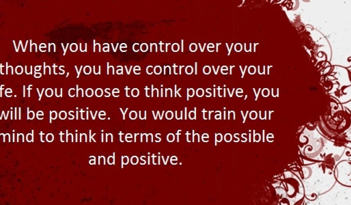 Control Your Thoughts