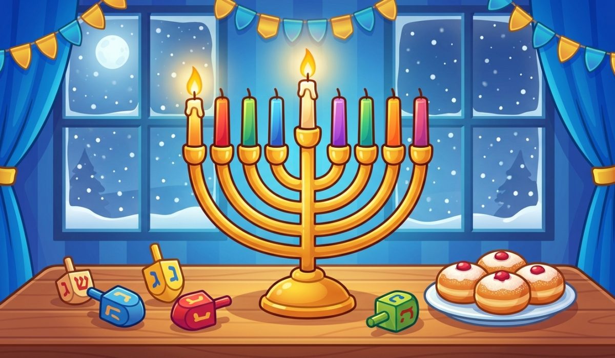 Hanukkah night 1