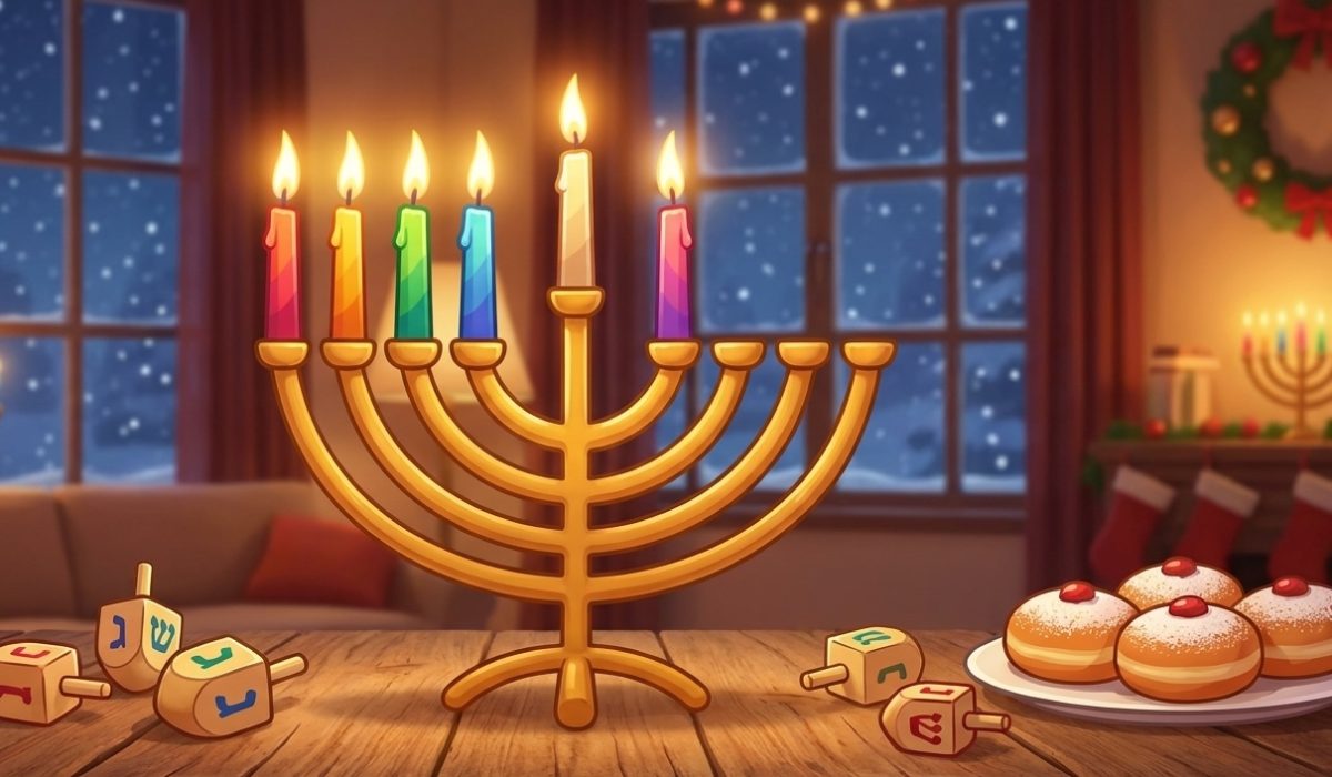 Hanukkah night 5-3