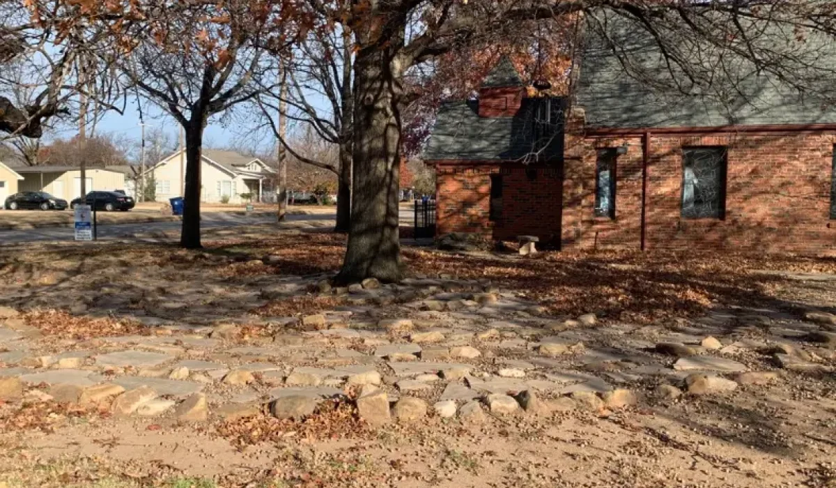 Labyrinth at All Saints Episcopal Church, Duncan, OK